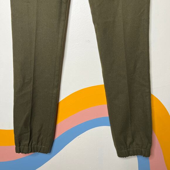 Asos Super Skinny Fit Jogger Pants Men's Green 33x32 Stretch Casual NWT - Picture 3 of 7